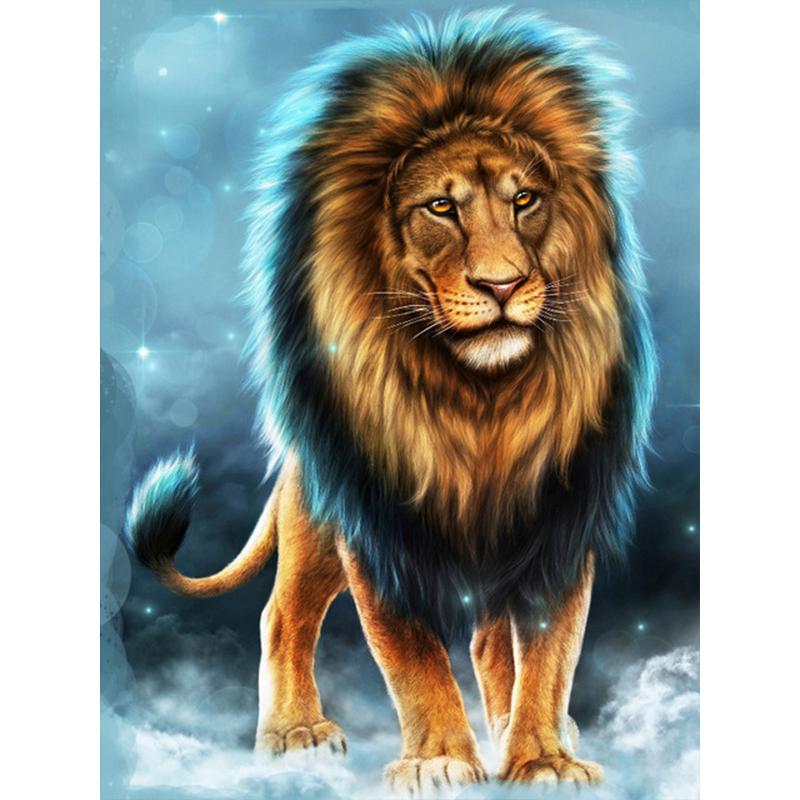 5d Diamant Malerei  Löwe Schmetterling  Bild von Strass DIY Diamant Stickerei Home Decor 20X30CM von Joom DACH