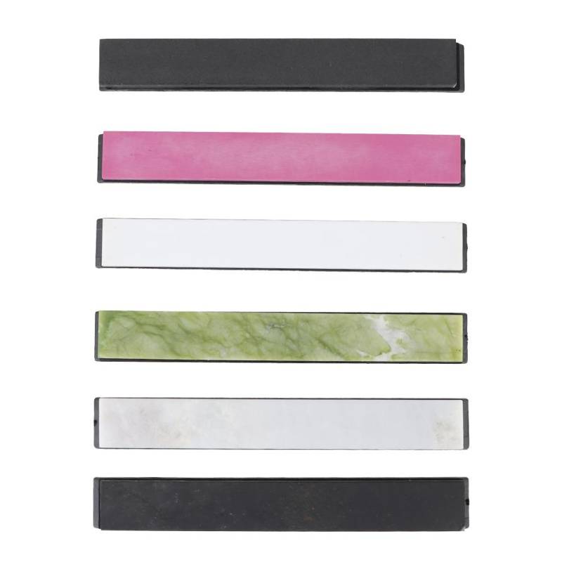 6 STÜCK 800?10000 Grit Schleifsteine Set Messer Schleifstein Ölstein Spitzer für Küchenwerkzeuge von Joom DACH