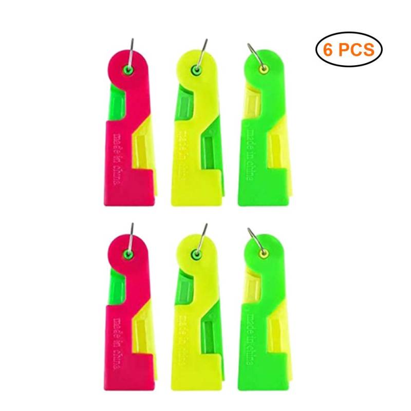 6 Stück Automatischer Einfädler Kunststoff Nadel Einfädelgerät Nähnadel Einfädler von Joom DACH