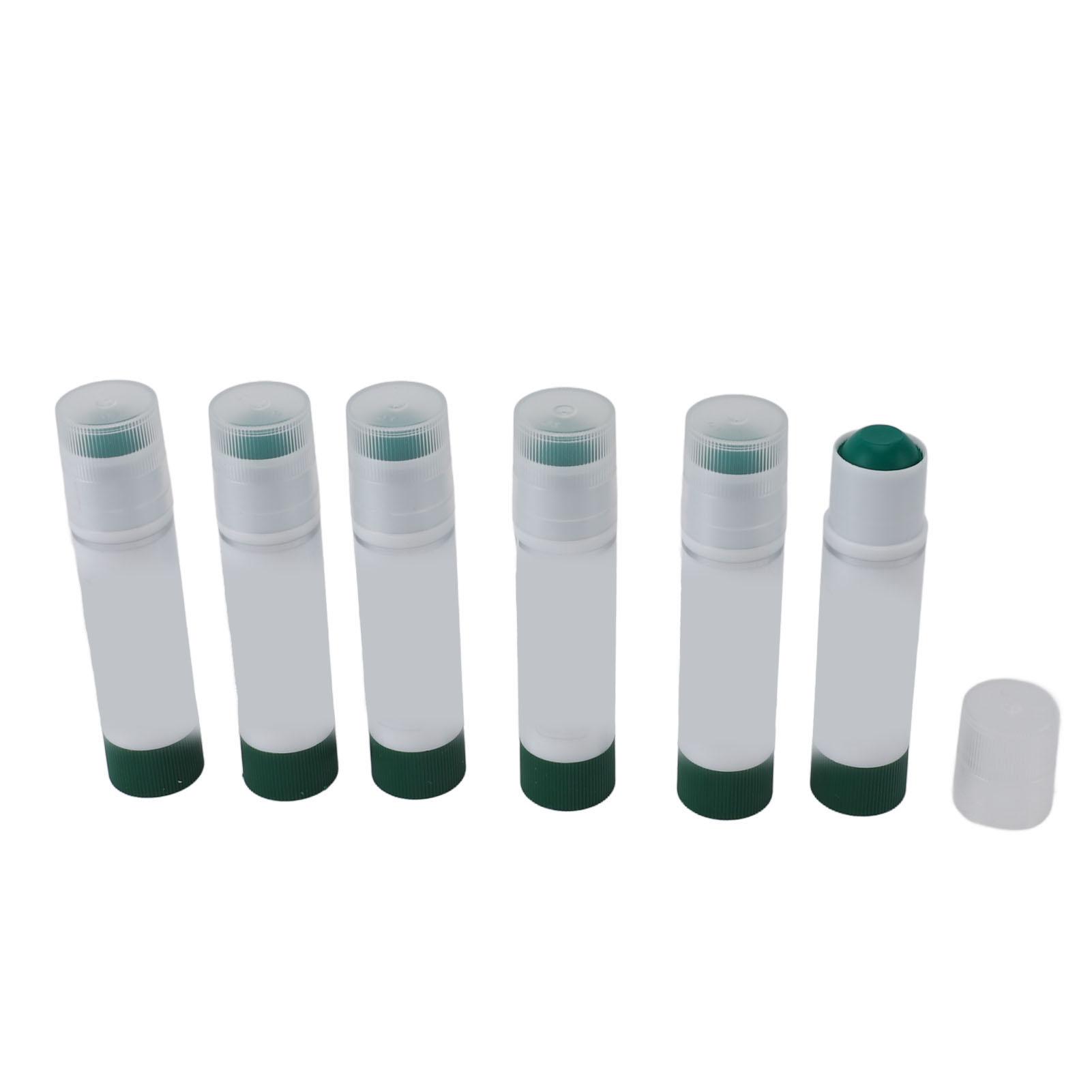 6 Stück Tempera-Malfarbenstifte Kinder Drehbar Schnelltrocknend Pastell Großpackung Kleinkind Klassenzimmer Kunstbedarf grün von Joom DACH