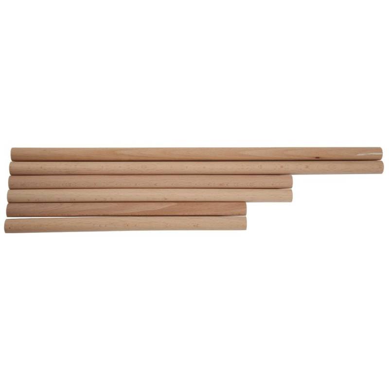 6 Stück Webstock Rund Buche Holz Strickwerkzeug Manuell DIY Wandteppich Herstellungswerkzeug von Joom DACH