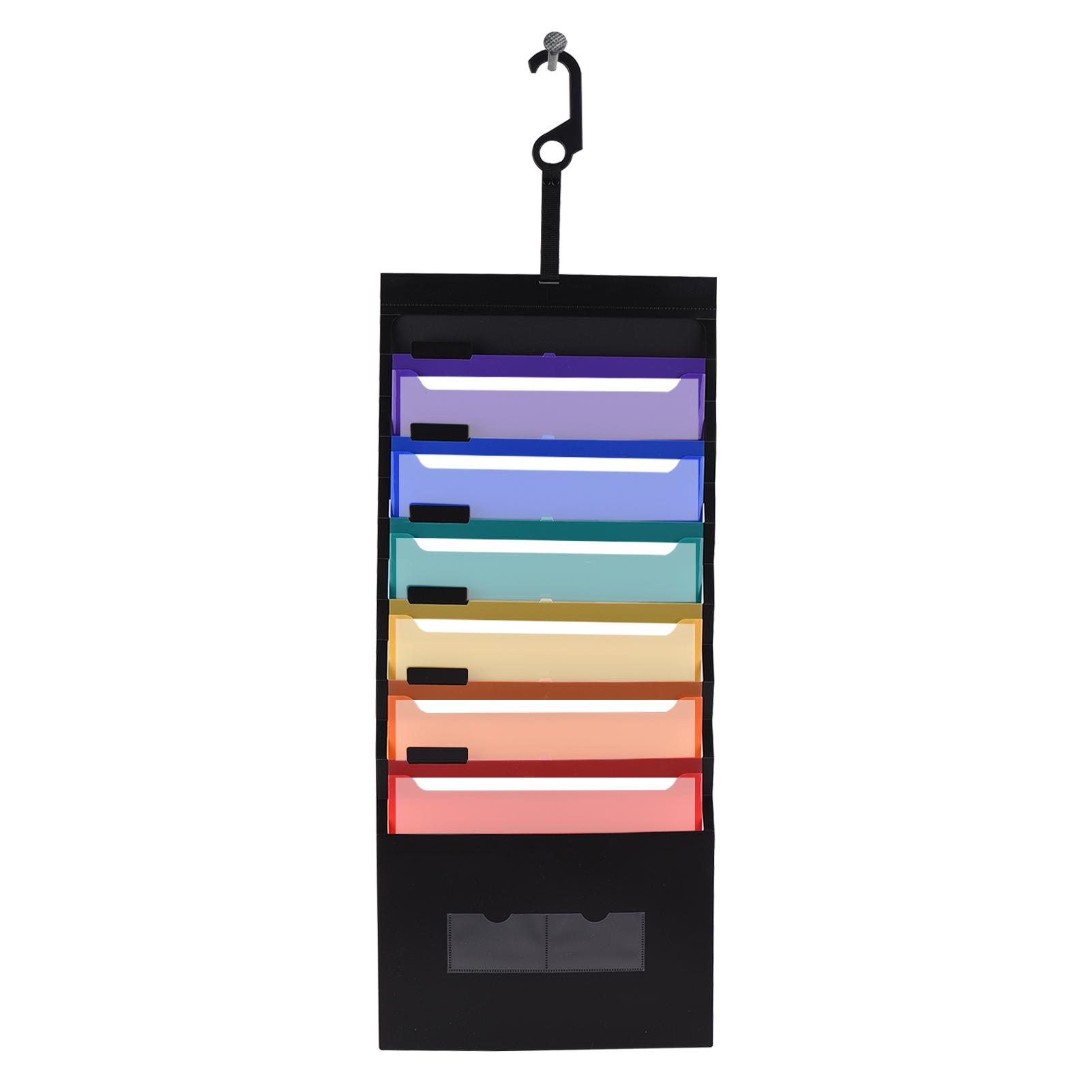 6 Taschen Hängemappe Akkordeon-Datei-Organizer A4-Format Wand-Organizer Regenbogenfarbe für bunt 6 Taschen Hängemappe Akkordeon-Datei-Organizer A4-Format Wand-Organizer Regenbogenfarbe für bunt von Joom DACH