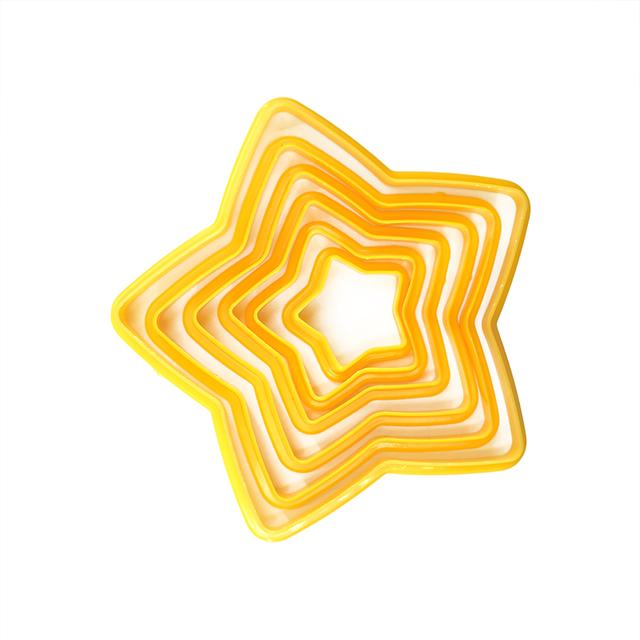 6 Teile/satz Weihnachten Baum Backen Fondant Keks Form Blume/Herz/Sterne Form Cookie Cutter Form Kuchen Dekorieren Backformen von Joom DACH