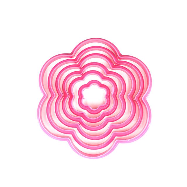 6 Teile/satz Weihnachten Baum Backen Fondant Keks Form Blume/Herz/Sterne Form Cookie Cutter Form Kuchen Dekorieren Backformen von Joom DACH