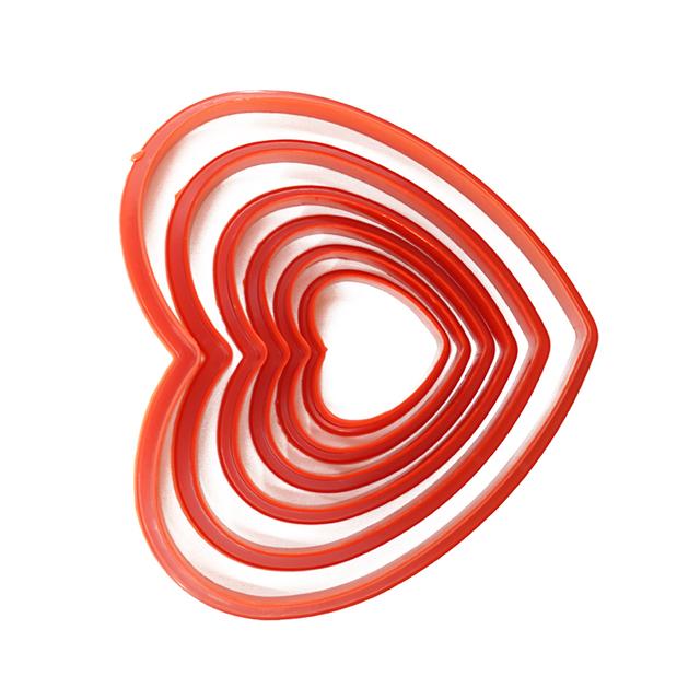 6 Teile/satz Weihnachten Baum Backen Fondant Keks Form Blume/Herz/Sterne Form Cookie Cutter Form Kuchen Dekorieren Backformen von Joom DACH