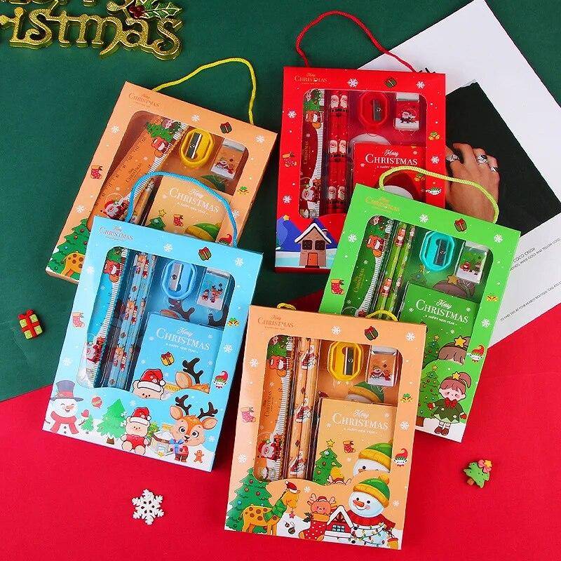 6 Teile/satz Weihnachten Schreibwaren Set Bleistift Spitzer Radiergummis kinder Bleistifte Geschenk Kawaii Schule Schreibwaren grün 6 Teile/satz Weihnachten Schreibwaren Set Bleistift Spitzer Radiergummis kinder Bleistifte Geschenk Kawaii Schule Schreibwaren grün von Joom DACH