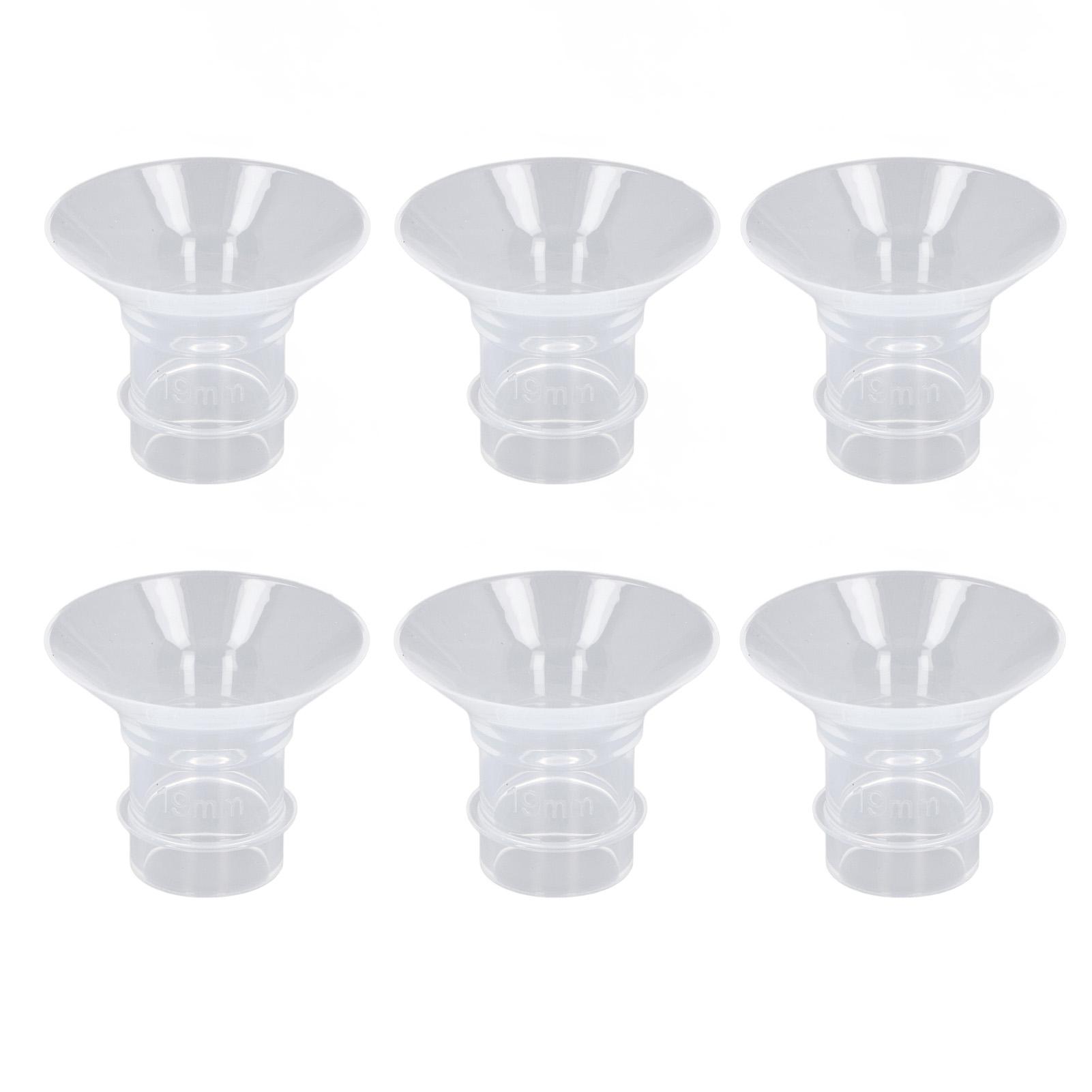 6 stücke Flansch Einsätze Hände Frei Büste Pumpe Tragbare Tragbare Spectra 24mm Shields Flansche 13mm / 19mm von Joom DACH