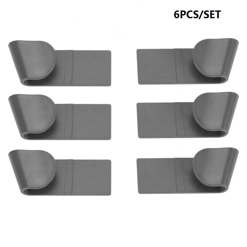 6 teile/satz Wand Hängen Topf Deckel Halter für Pfanne Topf Abdeckung Rack Kunststoff Küche Lagerung Rack Küche Organizer von Joom DACH