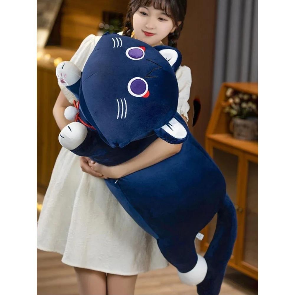 60/100cm Kawaii Genshin Impact Wanderer Plüschtiere Scaramouche Plüschpuppen Dekor Kissen Kissen Anime Figur Weiches Stofftier 60cm von Joom DACH