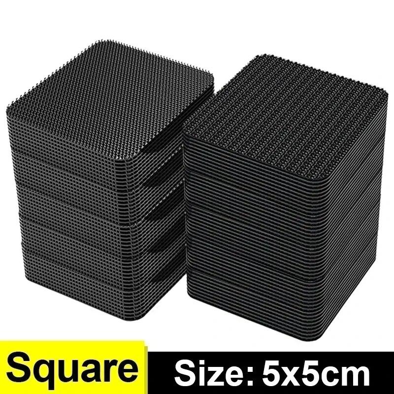 60/2 Stück Teppich-Befestigungsaufkleber, doppelseitig, stark klebend, für Autoteppiche, feste Flicken, für Zuhause, Boden, Fußmatten, Anti-Rutsch-Griffbänder 10pairs (20pcs) von Joom DACH