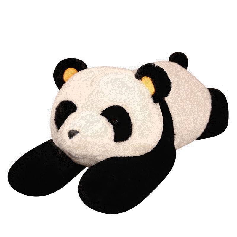60-120CM Riesenweicher Langarm-Panda-Plüsch Stofftier Puppe Heimdekoration Süßes Baby Freundin Geburtstagsgeschenk 60cm von Joom DACH