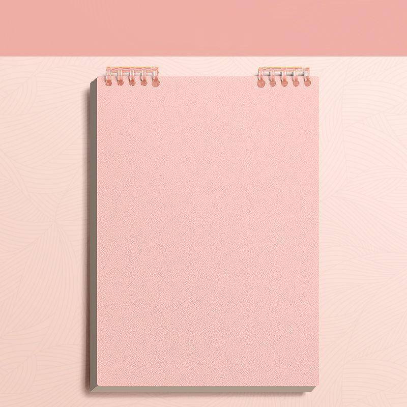 60 Blatt dickes Premium-Notizbuch – Spiralbindung, PP-Einband mit linierten Seiten, geeignet für Studenten und Berufstätige A5 line page rosa 60 Blatt dickes Premium-Notizbuch – Spiralbindung, PP-Einband mit linierten Seiten, geeignet für Studenten und Berufstätige A5 line page rosa von Joom DACH