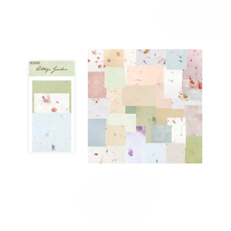 60 Pcs Papier Pack Romantische Vintage Floral Muster Retro Papier Für Scrapbooking Tagebuch Journal Planer A von Joom DACH