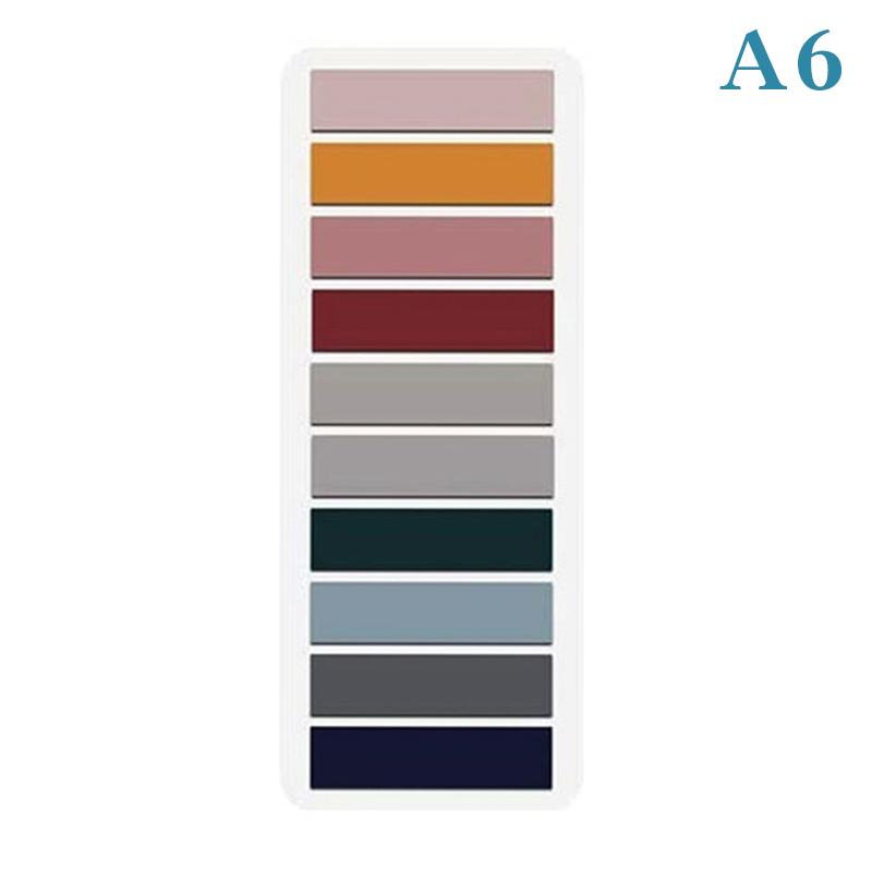 60 Stück wasserdichte Loseblatt-Etiketten-Haftnotizen, Index-Flaggen, Tab-Streifen von Joom DACH