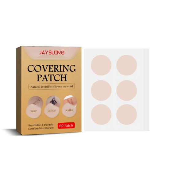 60 Teile/schachtel Akne-Narben-Aufkleber, tragbar, schmerzlos, wasserdicht, sicher, milde Fehler verbergen, Vliesstoff, Narben-Tattoo-Abdeckung, Patch für Mädchen 60pcs von Joom DACH