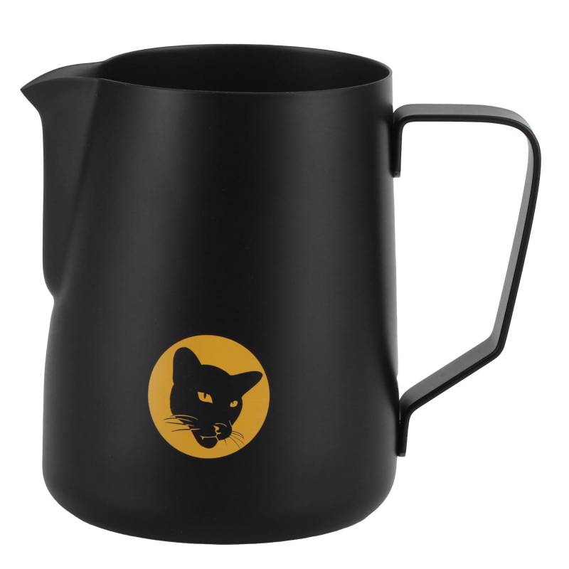 600ml Kaffeetasse Becher Mehrzweck 304 Edelstahl Milchaufschäumkännchen Schwarz von Joom DACH