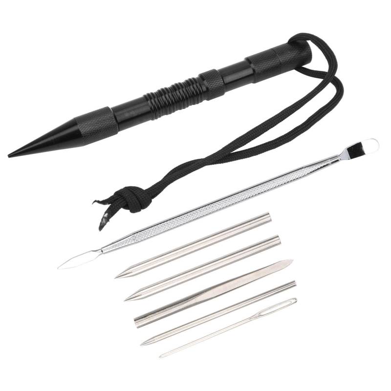 7 Stück Paracord-Nähnadel, DIY-Edelstahl-Paracord-Werkzeug für Paracord-Armband von Joom DACH