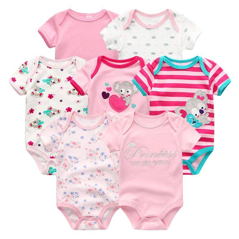 7 Teile/sätze Baby Kleidung Mode Kurzarm Baumwolle Neugeborenes Baby Mädchen Kleidung Cartoon Infantil Strampler Overalls roupas de bebe 3M 7 Teile/sätze Baby Kleidung Mode Kurzarm Baumwolle Neugeborenes Baby Mädchen Kleidung Cartoon Infantil Strampler Overalls roupas de bebe 3M von Joom DACH