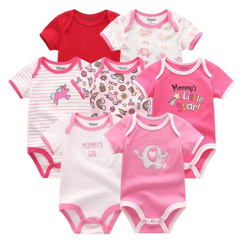 7 Teile/sätze Baby Kleidung Mode Kurzarm Baumwolle Neugeborenes Baby Mädchen Kleidung Cartoon Infantil Strampler Overalls roupas de bebe 3M 7 Teile/sätze Baby Kleidung Mode Kurzarm Baumwolle Neugeborenes Baby Mädchen Kleidung Cartoon Infantil Strampler Overalls roupas de bebe 3M von Joom DACH