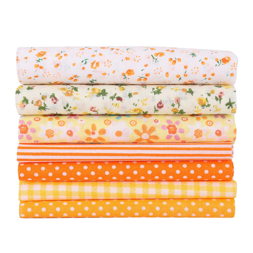 7 teile/satz 100 prozent Baumwolle Batiken Nähen Handwerk Tuch für DIY Brieftasche Kissen Abdeckung (L) von Joom DACH