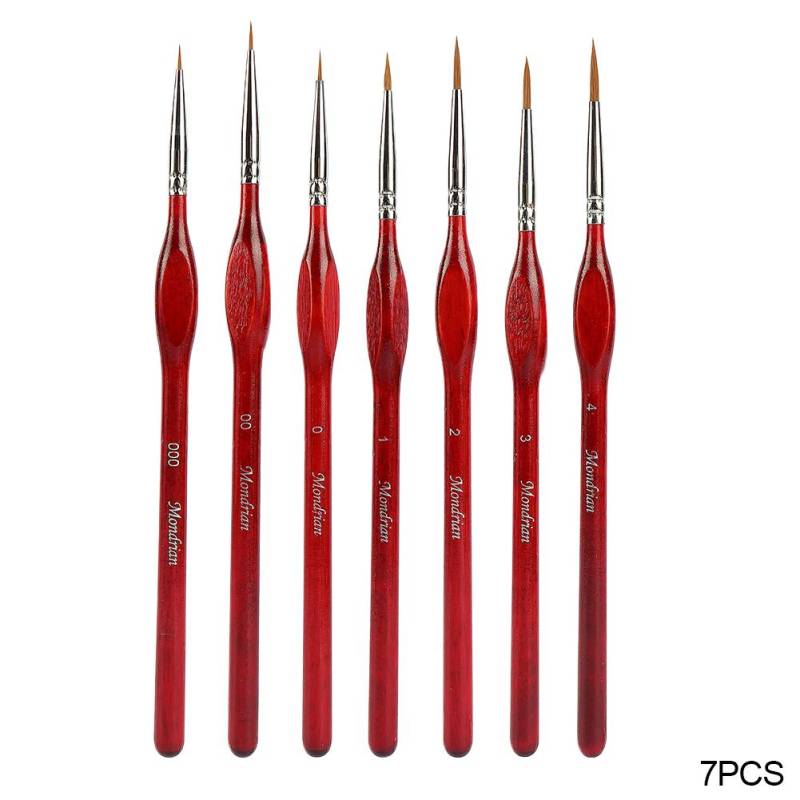 7 teile/satz Professionelle Zobelhaar Pinsel Set Gouache Ölgemälde Pinsel Miniatur Kunst Pinsel Künstlerbedarf 7pcs/set 7 teile/satz Professionelle Zobelhaar Pinsel Set Gouache Ölgemälde Pinsel Miniatur Kunst Pinsel Künstlerbedarf 7pcs/set von Joom DACH