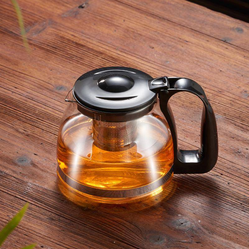 700/2600ML Glas-Fruchtteekanne mit Griff Küchengeschirr Filterkrug Haushalt Küche Kaffeekanne Küchenbar Zubehör von Joom DACH