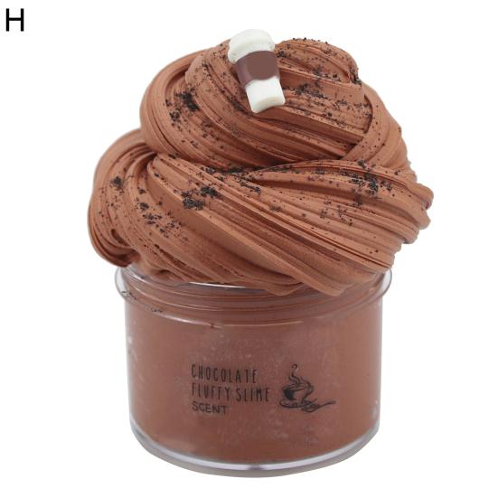 70ML Lustiger heller Farbduft Leichter DIY Floam Becher Schleim für Kinder Kitt Sluge H von Joom DACH