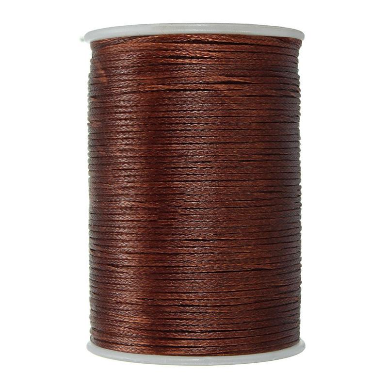 78 m 0,8 mm Nähgarn aus gewachstem Leder für Lederhandwerk, Polsterung, Schuhe, Gepäck von Joom DACH