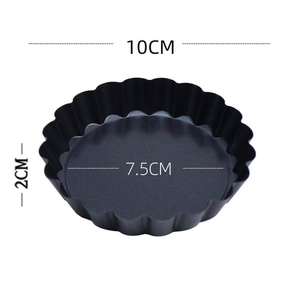 8/10/12 cm Mini-Törtchenformen, Eierkuchenformen, abnehmbarer Boden, antihaftbeschichtet, kleine geriffelte Cupcake-Dosen, Törtchen, Quiche-Pfanne für Torten, Mousse 8/10/12 cm Mini-Törtchenformen, Eierkuchenformen, abnehmbarer Boden, antihaftbeschichtet, kleine geriffelte Cupcake-Dosen, Törtchen, Quiche-Pfanne für Torten, Mousse von Joom DACH