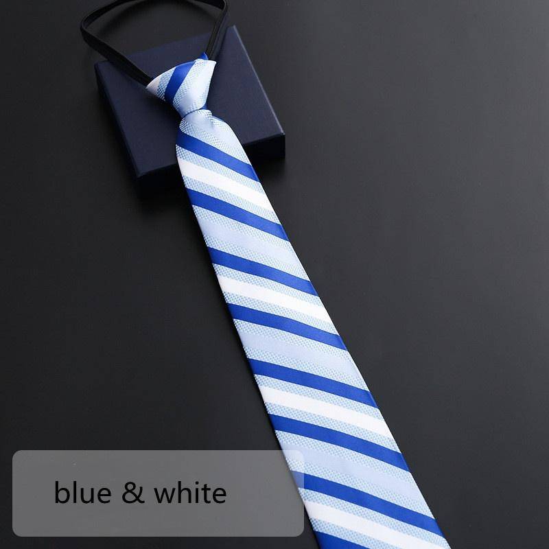 8 Farben Herren Business Krawatte Print Reißverschluss Krawatte Bräutigam Hochzeit Streifen Krawatte Mode Krawatten von Joom DACH