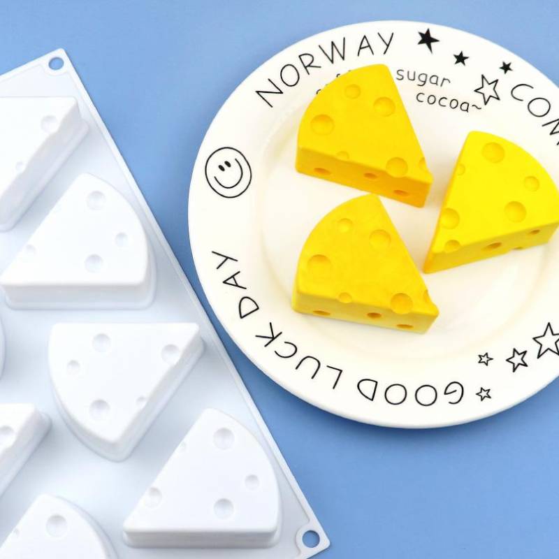 8 Löcher Käse Mousse Silikon Kuchen Dekorieren Form für Backform Dessert Mousse Gebäck Form Küche Werkzeuge weiß von Joom DACH
