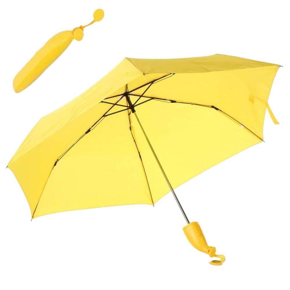 8-Ribs Creative Fruit Folding Umbrellas Sun Protection Cartoon Children's Umbrella  Outdoors gelb von Joom DACH