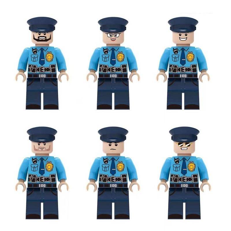 8 Stück Police City Minifiguren Puppe Montageblöcke Ziegel Kindergeschenke Anime Charakter Modellbausätze Kinder Lernspielzeug 6pcs 8 Stück Police City Minifiguren Puppe Montageblöcke Ziegel Kindergeschenke Anime Charakter Modellbausätze Kinder Lernspielzeug 6pcs von Joom DACH