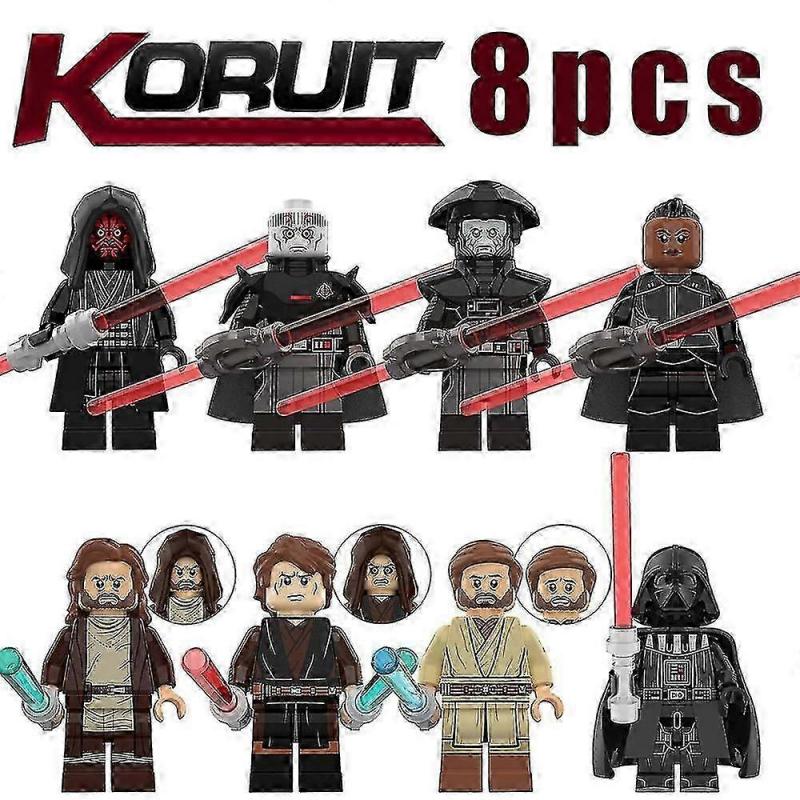 8 Stück Star Wars Serie Figur Zusammengebauter Mini Baustein Actionfiguren Spielzeug für Kinder Geschenk von Joom DACH