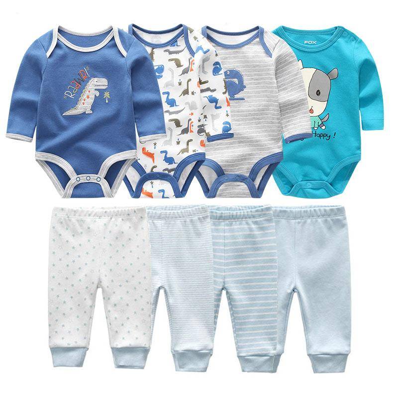 8 Stücke Neugeborenen Baby Jungen Mädchen Kleidung Set Baumwolle Cartoon Print Langarm Body und Hosen Säuglingskleidung Outfits 0-3Months 8 Stücke Neugeborenen Baby Jungen Mädchen Kleidung Set Baumwolle Cartoon Print Langarm Body und Hosen Säuglingskleidung Outfits 0-3Months von Joom DACH