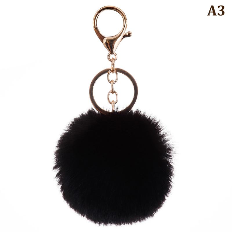 8 cm süßer Schlüsselanhänger mit weichem, flauschigem Fellknäuel, flauschige Schlüsselanhänger, Schmuckstücke, Pom Pom, Schlüsselanhänger, Damen, Taschenanhänger, Schmuck, Schlüsselanhänger von Joom DACH
