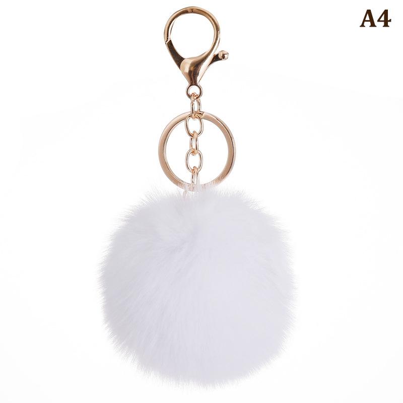 8 cm süßer Schlüsselanhänger mit weichem, flauschigem Fellknäuel, flauschige Schlüsselanhänger, Schmuckstücke, Pom Pom, Schlüsselanhänger, Damen, Taschenanhänger, Schmuck, Schlüsselanhänger von Joom DACH