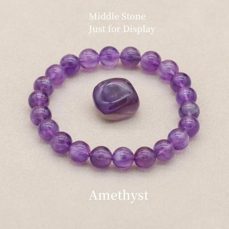 8 mm Naturstein-Türkis-Perlenarmband, Lava-Tigerauge, Chakra-Strang-Armband, Modeschmuck für Damen und Herren von Joom DACH