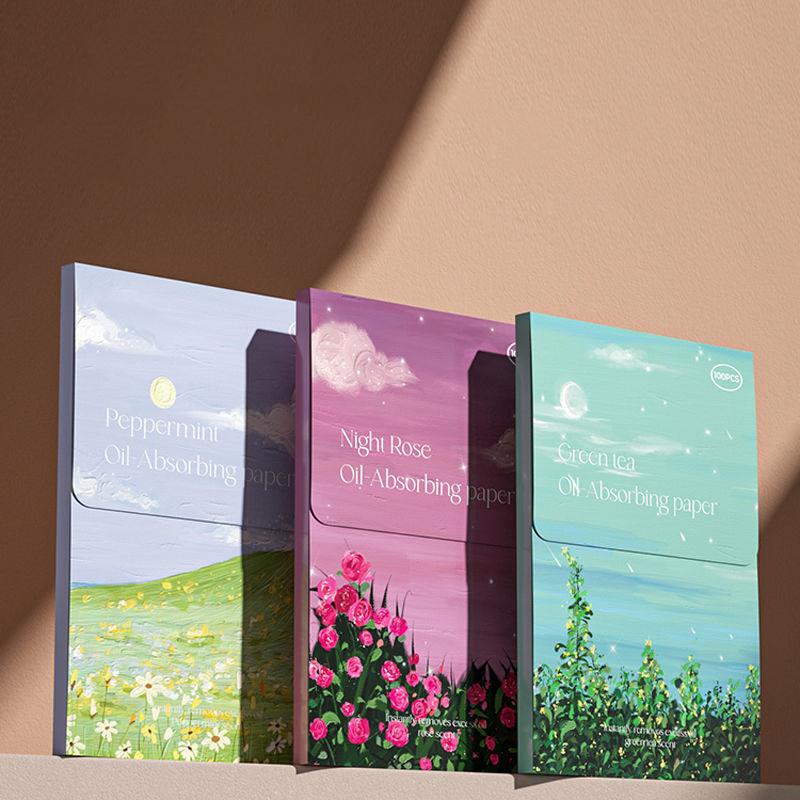 80/100 teile/beutel Gesicht Absorbierende Öl Control Papier Minze Tücher Öl Entfernung Absorbierende Blatt Matcha Fettige Gesicht Löschpapier make-up Sommer 100pcs von Joom DACH
