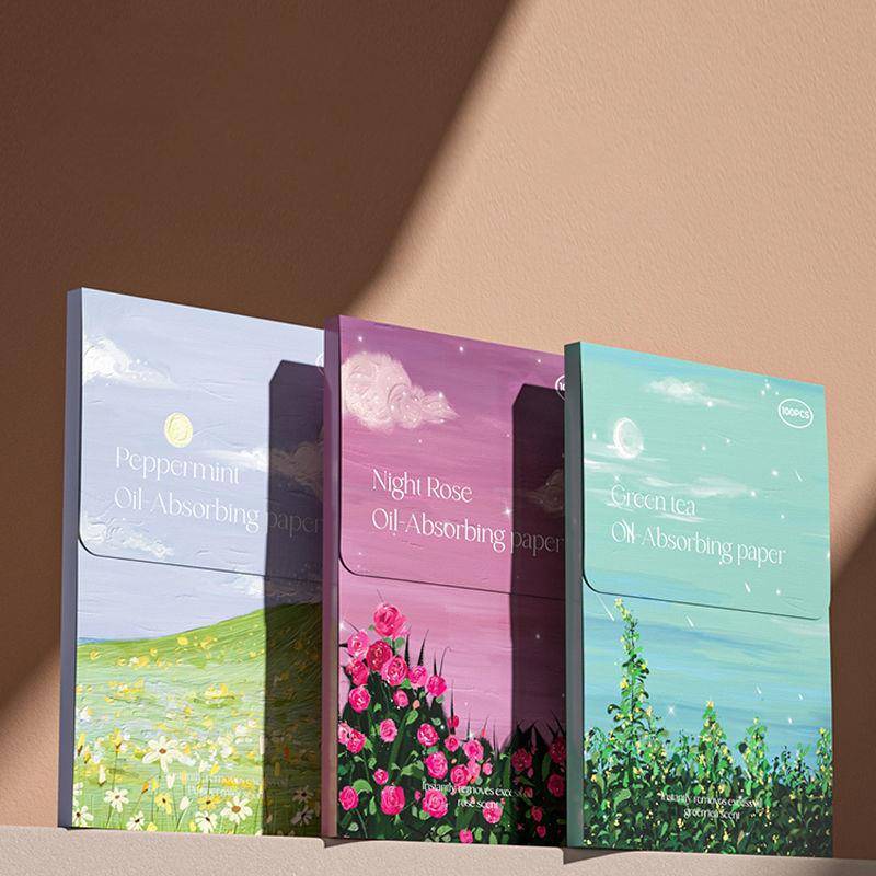 80/100 teile/beutel Gesicht Absorbierende Öl Control Papier Minze Tücher Öl Entfernung Absorbierende Blatt Matcha Fettige Gesicht Löschpapier make-up Sommer 100pcs von Joom DACH