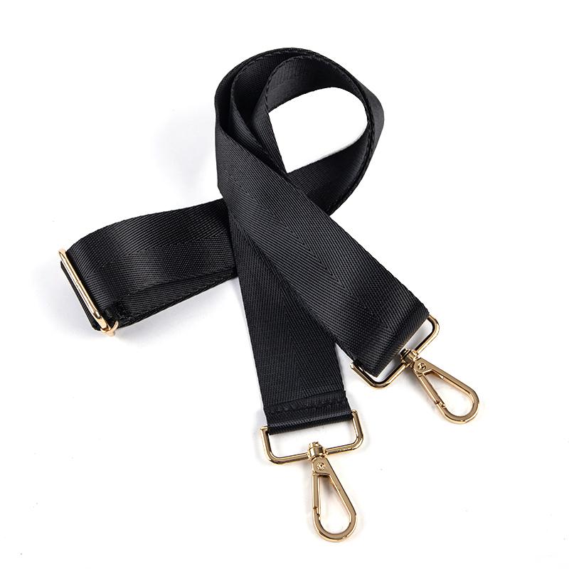 80-140Cm Ersetzen Schulter Tasche Gurt Aktentasche Männer Umhängetasche Gürtel Zubehör Gold buckle schwarz von Joom DACH