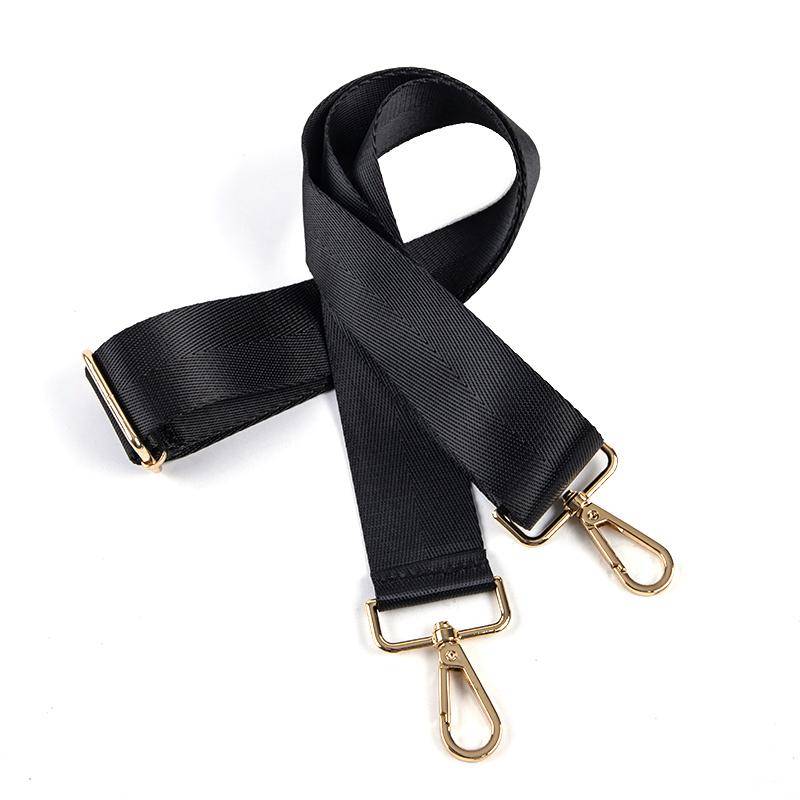 80-140Cm Ersetzen Schulter Tasche Gurt Aktentasche Männer Umhängetasche Gürtel Zubehör Gold buckle schwarz von Joom DACH