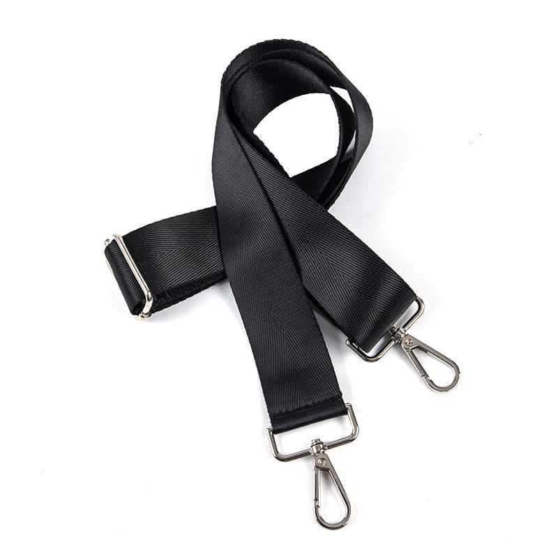 80-140Cm Ersetzen Schulter Tasche Gurt Aktentasche Männer Umhängetasche Gürtel Zubehör Silver buckle schwarz von Joom DACH