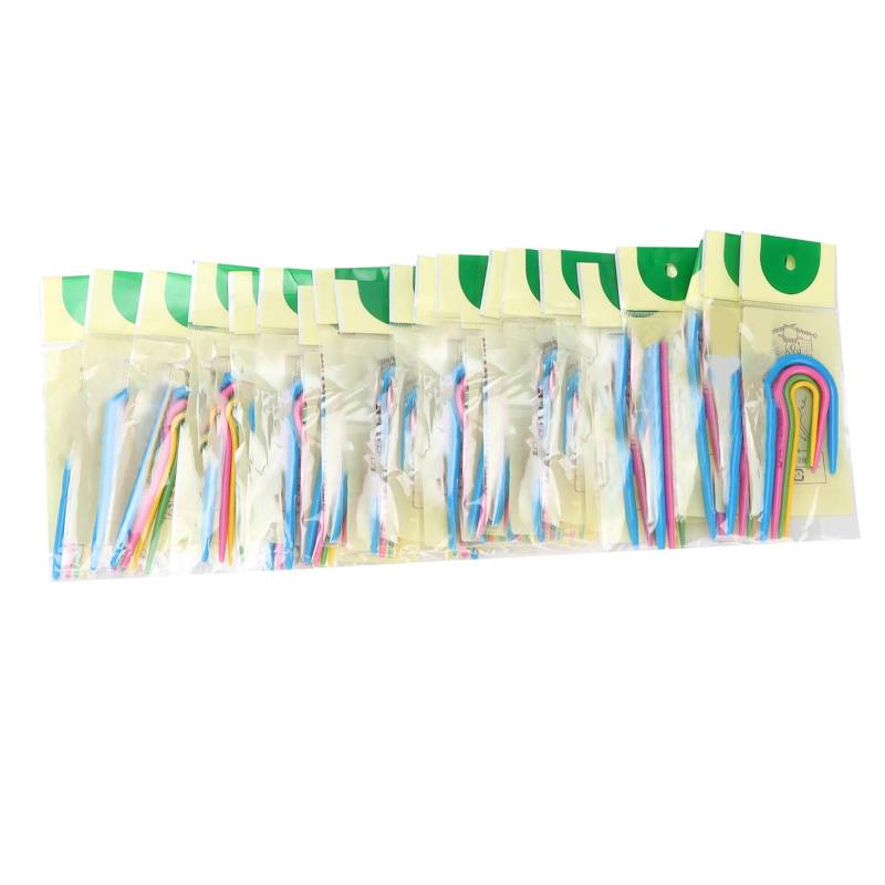 80 Stück U-Kabel Stricknadeln 4 Größen Glatt Langlebig Gebogene Häkelnadel zum Stricken von Mützen von Joom DACH