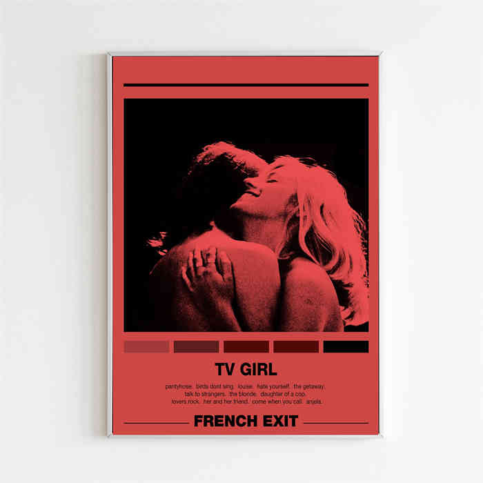 80er Jahre Retro Tv Girl Poster Rock Sänger Ästhetik Musik Album First Love Bilder für Zimmer Leinwand Malerei Wand Kunst Home Decor 21x30cm No Frame von Joom DACH