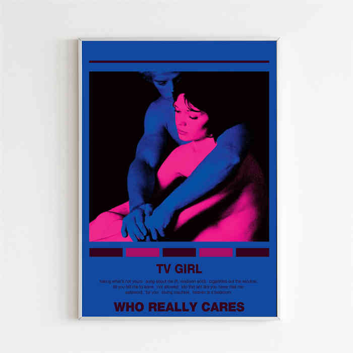 80er Jahre Retro Tv Girl Poster Rock Sänger Ästhetik Musik Album First Love Bilder für Zimmer Leinwand Malerei Wand Kunst Home Decor 30x40cm No Frame von Joom DACH