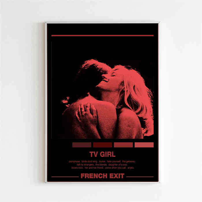 80er Jahre Retro Tv Girl Poster Rock Sänger Ästhetik Musik Album First Love Bilder für Zimmer Leinwand Malerei Wand Kunst Home Decor 40x50cm No Frame von Joom DACH