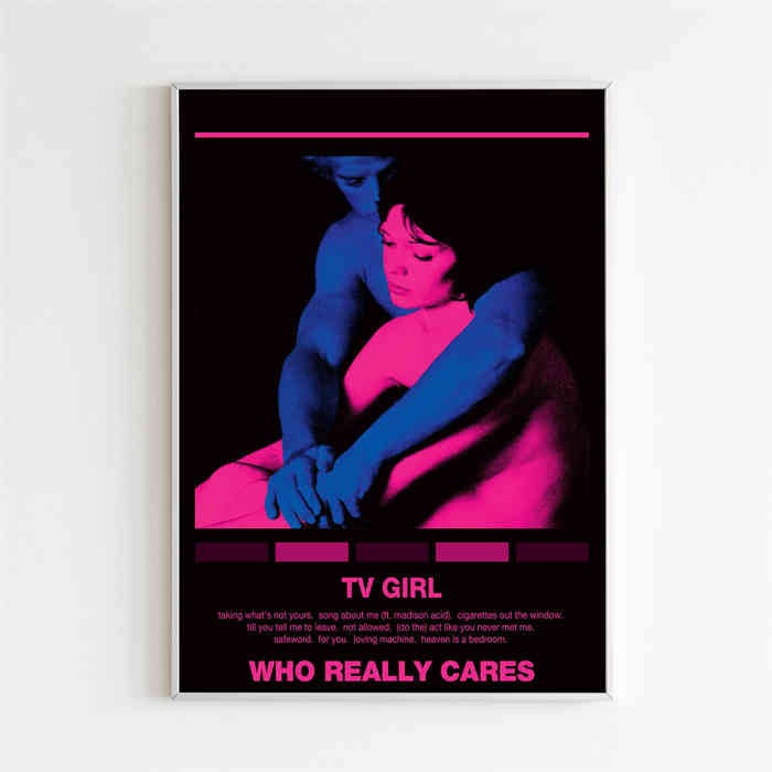 80er Jahre Retro Tv Girl Poster Rock Sänger Ästhetik Musik Album First Love Bilder für Zimmer Leinwand Malerei Wand Kunst Home Decor 50x70cm No Frame von Joom DACH