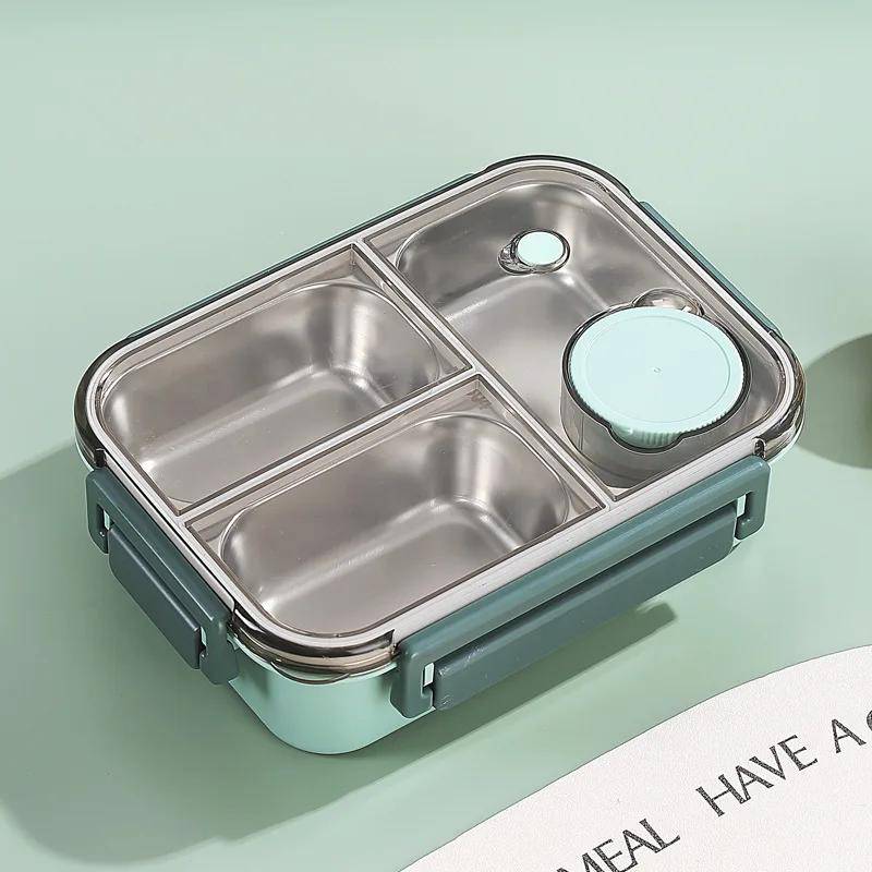 850ml Tragbare Lunchboxen für Kinder Erwachsene Thermo Suppe Bento Box Edelstahl Isolierte Heizung Lebensmittel Lagerung Container 850ml von Joom DACH