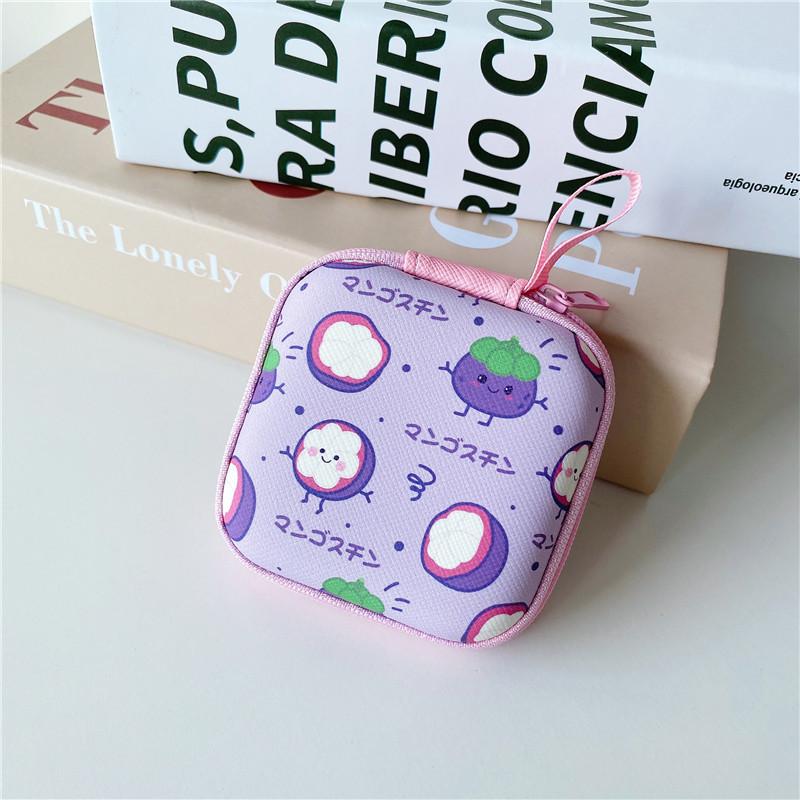 9,5*13,3 cm Kopfhörer Box Zipper Datenkabel Ladeleitung Kabel Lagerung Fall Tasche Frauen Mädchen Lippenstifte Karten Münze lagerung Box 7.5*7.5CM von Joom DACH